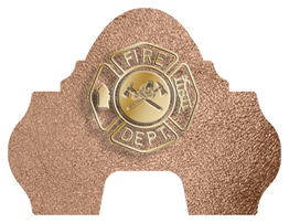 DARAY-L-418-SH-BZ Fire Department Shimmer Bronze
